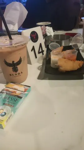 nongki sehat party halal bes hanya di Benoa, buruan ajak temen kalian kesini ☕🍟😋#fypシ゚ #lewatberandafyp #kopibenoacirebon#viral 