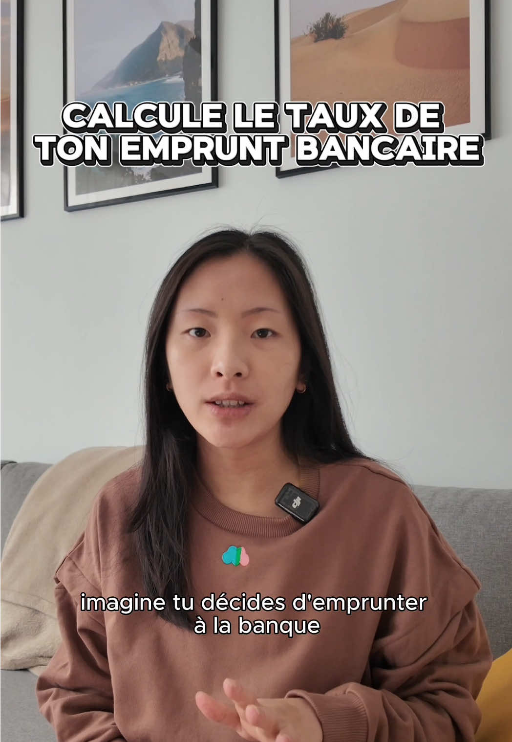 Important à comprendre : le fonctionnement des taux d'intérêt pour un emprunt à la banque. #financespersonnelles #éducationfinancière #investir #tauxdinteret #créditimmobilier 