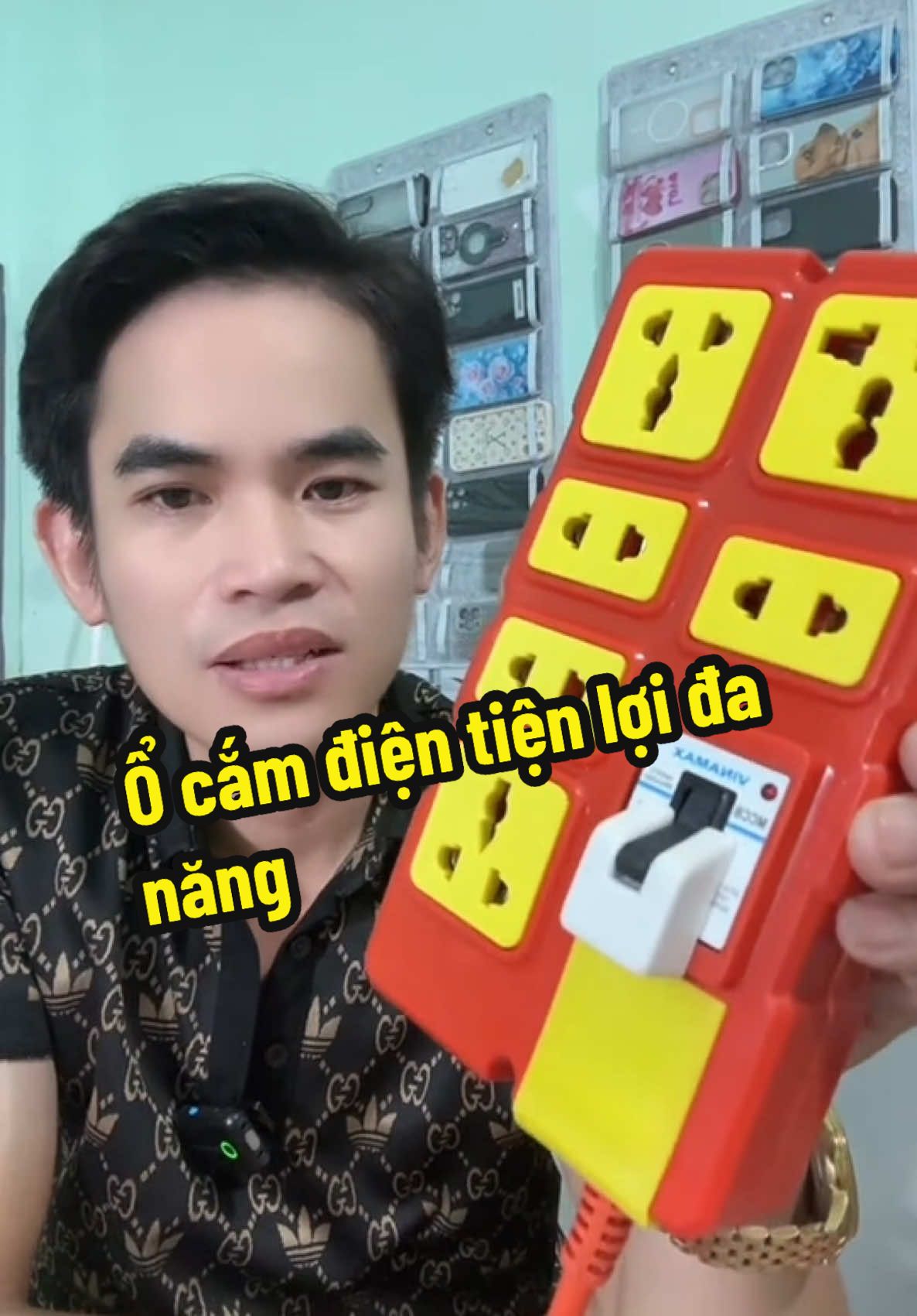 Ổ CẮM ĐIỆN CHỊU TẢI 6 CỬA LÕI SỨ CÓ CB 30A VINAMAX vn ổ cắm đa năng vn ổ cắm màu cam chịu tải cao. #ocamloisu #ocamdien #ocamdiendanang #ocamdienvinamax #dungvandung2558 