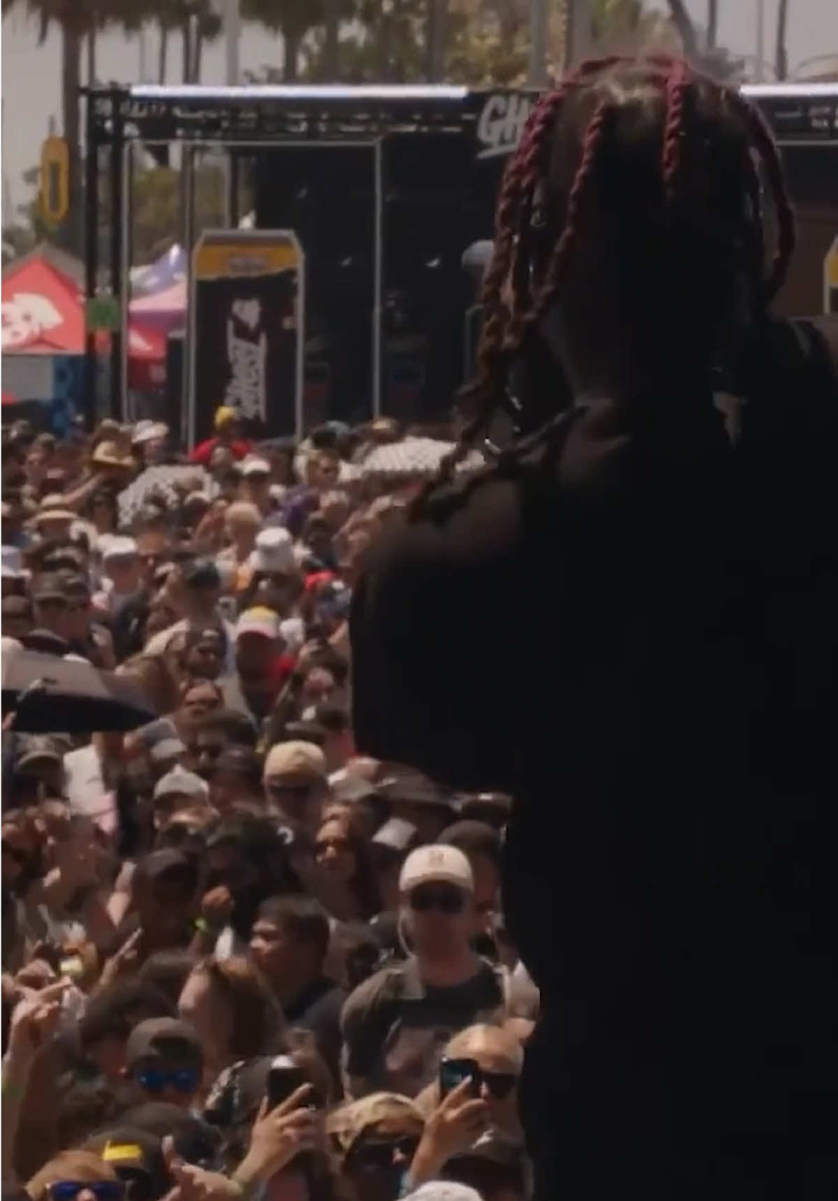 @Magnolia Park killed it at @Vans Warped Tour Long Beach 🔥 Watch the full set on their YT! #magnoliapark #warpedtour #warpedtour2025 #live #livemusic 