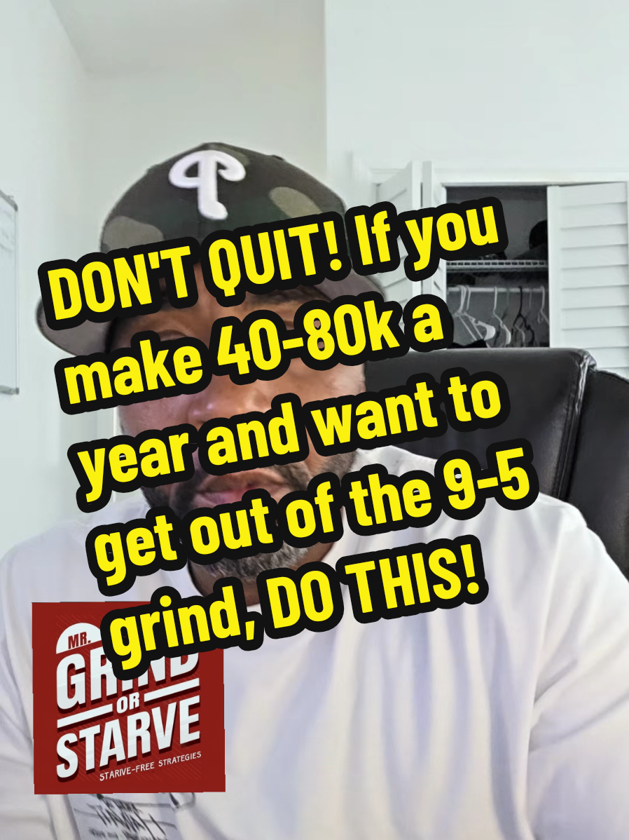 If you’re making $40K–$80K a year but feel like you’re stuck in the grind… this is your reminder: Don’t quit—pivot. You’ve got the work ethic. You just need the right system to build income on your terms. That’s exactly what I teach inside Legacy Builders 2.0—how to earn online daily, part-time, with your phone and a Wi-Fi connection. 🧠 You don’t need more hours. You need a smarter plan. 📲 Comment “BLUEPRINT” or tap the link in my bio to learn how I did it (and how you can too). 🔥 Hashtags: #DontQuitPivot #LegacyBuilders #MrGrindOrStarve #EscapeThe9to5 #MakeMoneyOnline2025        