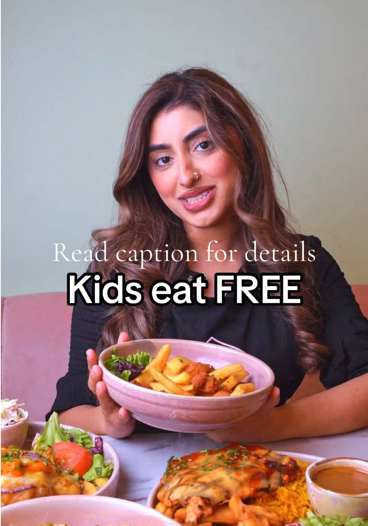 Kids eat FREE with any main meal purchase!  August 1st - September 1st Monday - Thursday  In both Bradford and Batley #bradford #kidseatfree #summerholidays #halal #halalfoodie #westyorkshire #FoodTok 