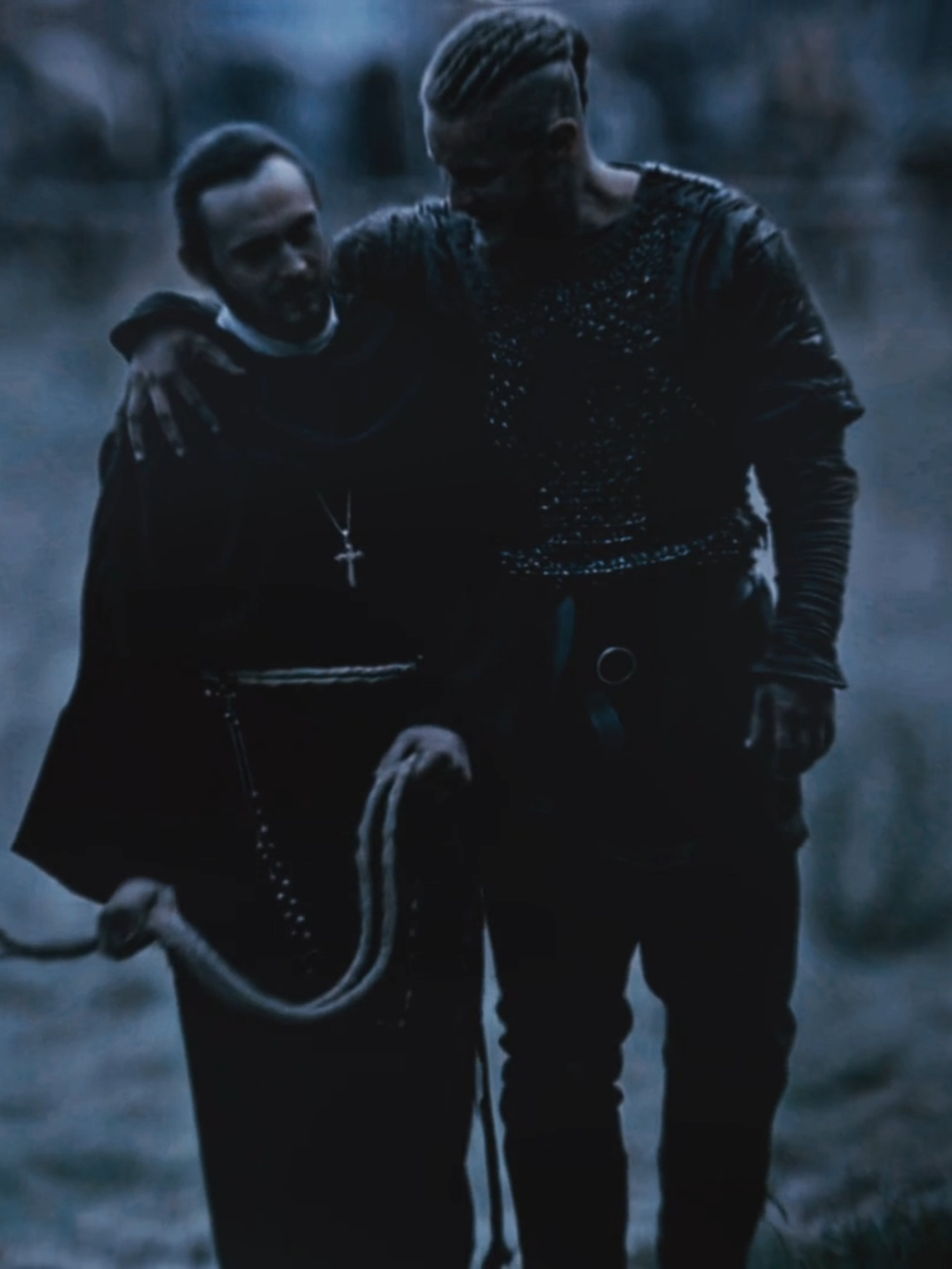 Greatest duo in the show and its not even close #vikings I #vikingsedits I #ragnarlothbrok I #athelstan I #fyp I #viral I #edit I [ORIGINAL CONTENT] for context they will never meet again becuase athelstan is a christian and Ragnar is a viking