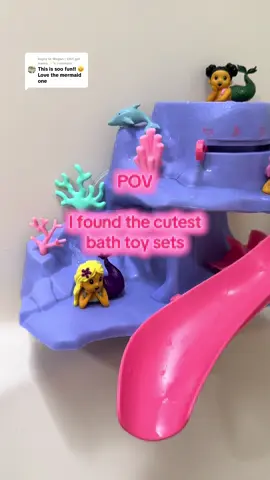 Replying to @Megan | SAH girl mama ✨ seriously so cute!! #bathtoys #toddlertoys #sensoryplay #toddlermom 