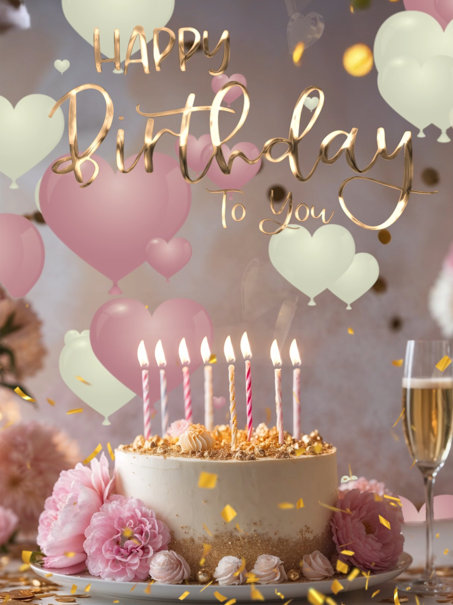 A Beautiful Birthday Moment for Her 💖  Soft lights, romantic flowers, a dreamy cake, and golden sparkles — this birthday surprise is made to melt her heart. Whether it’s your mom, wife, or best friend — this magical birthday greeting is for her.   ✨ Leave a wish in the comments and share the love! #happybirthday #happybirthdaytoyou #birthdaymusic #birthdaycake #birthdayvibes #confetti #birthdayparty #celebration #birthdaywishes #birthdaysongremix #sparkle #birthdaygreetingcard #birthdagift #birthdaysong #happybirthdaywishes #birthdaygiftforher #romanticsurprises #birthdaycakes #BirthdayWishes #AestheticVibes #elegantcelebrations #BirthdayMagic