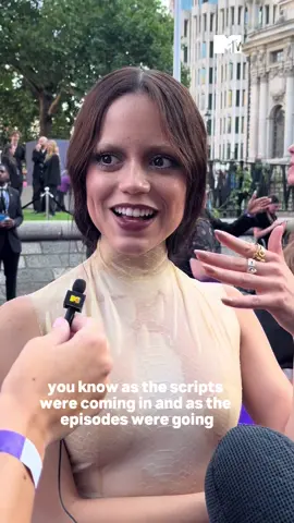 “As the episodes were going, it was quick shifts and changes” 🎬 Jenna Ortega is sharing the process of making @Wednesday Netflix season two behind-the-scenes 🖤 #jennaortega #wednesday #mtvmovies 