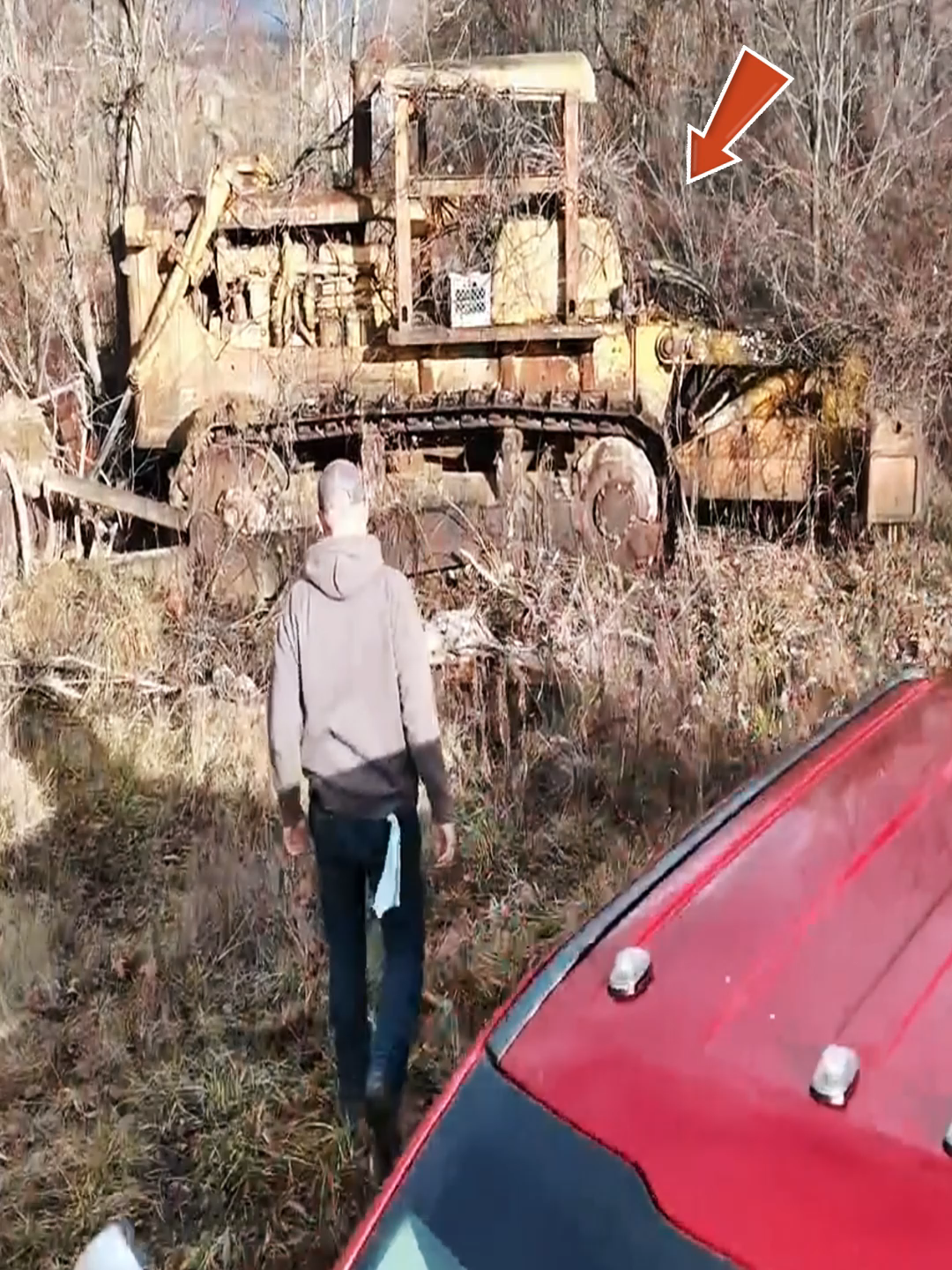 Restoring the Giant CAT D8 Bulldozer – Reviving It After Decades of Abandonment! #reparar#renovar#excavadora#maquinaria#abandonado#limpieza