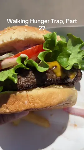 Another banger burger from @Universal Orlando Resort! The Wellington Cheeseburger from Wimpy’s. Lives up to the hype. #universalorlando #orlando #food #fyp #foryou 