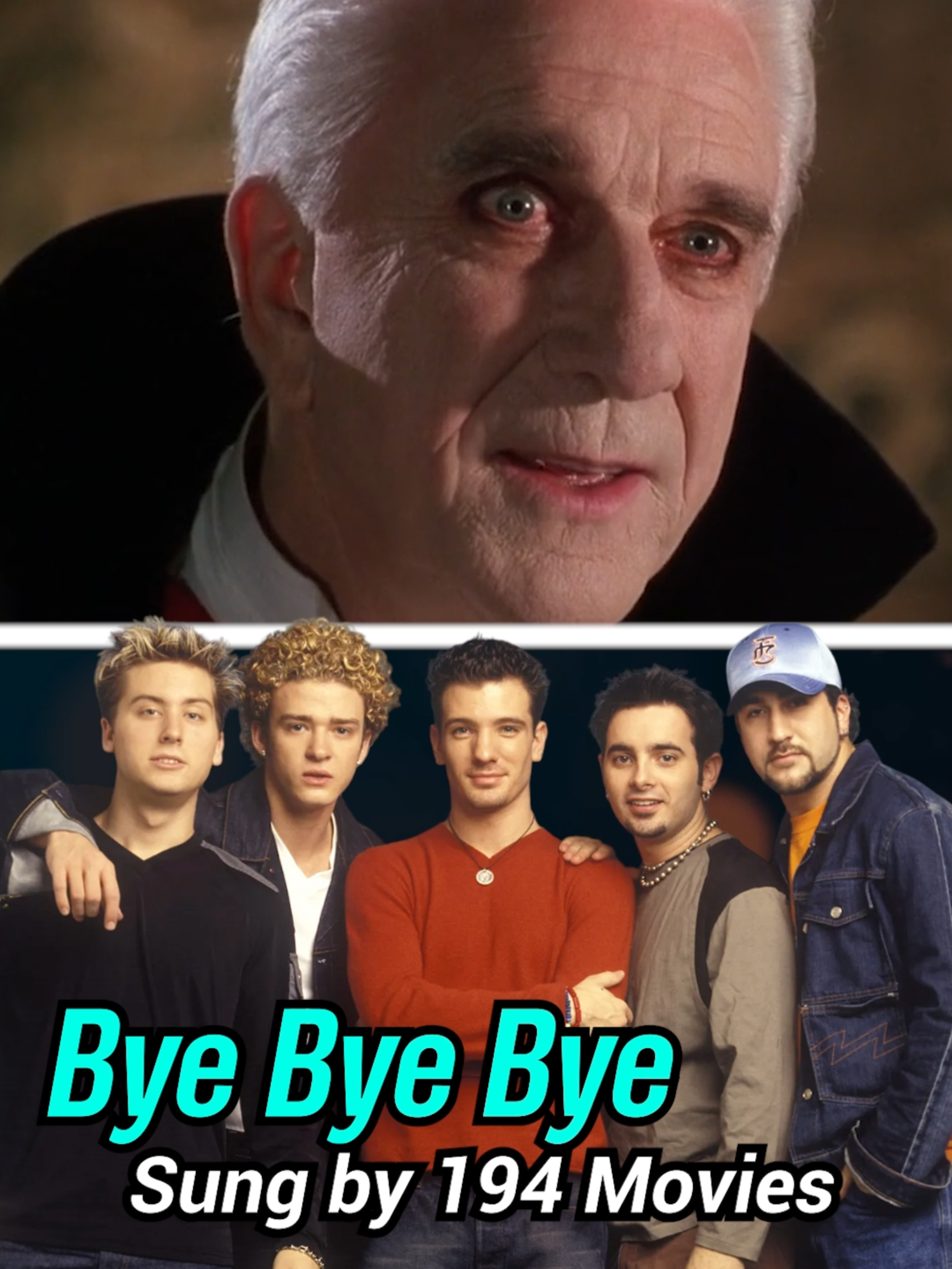 NSYNC - Bye Bye Bye (Sung by 194 Movies!) #nsync #pop #movies