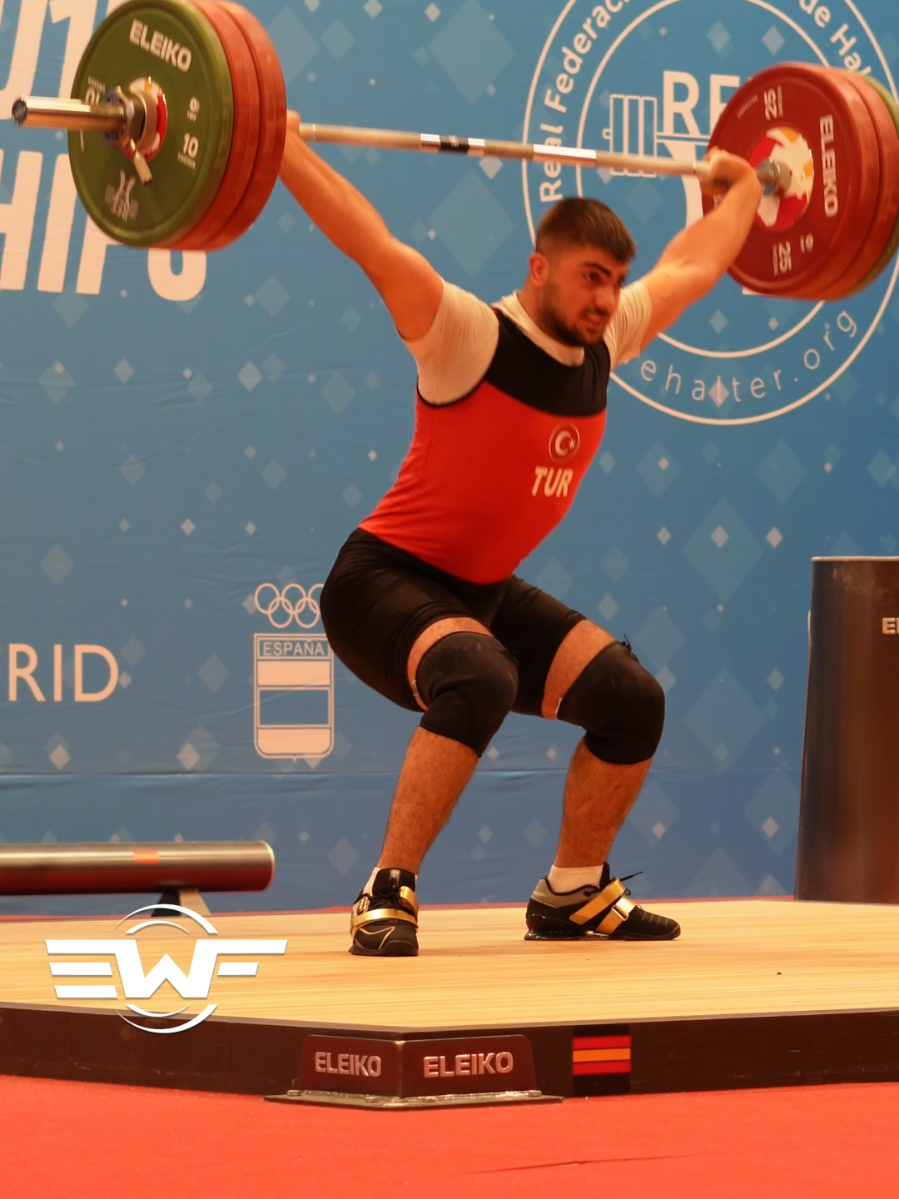 🎥  M YO 88KG | 2025 EWF Youth & U15 Championships 🇹🇷 Sefkan SUMEN sets a new European Youth Record in the Snatch with a 145 kg lift in the 88 kg category! #weightlifting #olympicweightlifting #ewfmadrid2025 