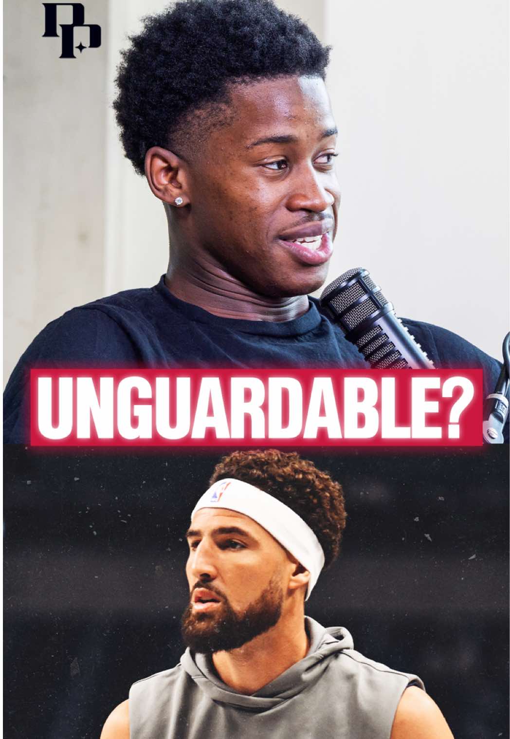 VJ's pickup battle with Klay Thompson was sweet until Klay UNLEASHED his grown man strength 😂 #Basketball #KlayThompson #PickupGame #StreetBall #NBA #VJEdgecombe
