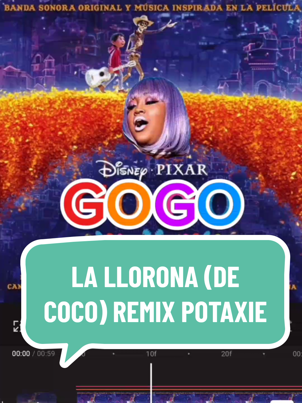 COMO QUE SE PUSO RARA LA LLORONA? 😭🫦😭 #remixpotaxie #cupcakke #lallorona #cocodisneypixar #disney #potaxies #jiafei #floptropica #floptok #capcut_edit #audio #cupcakkeremix 