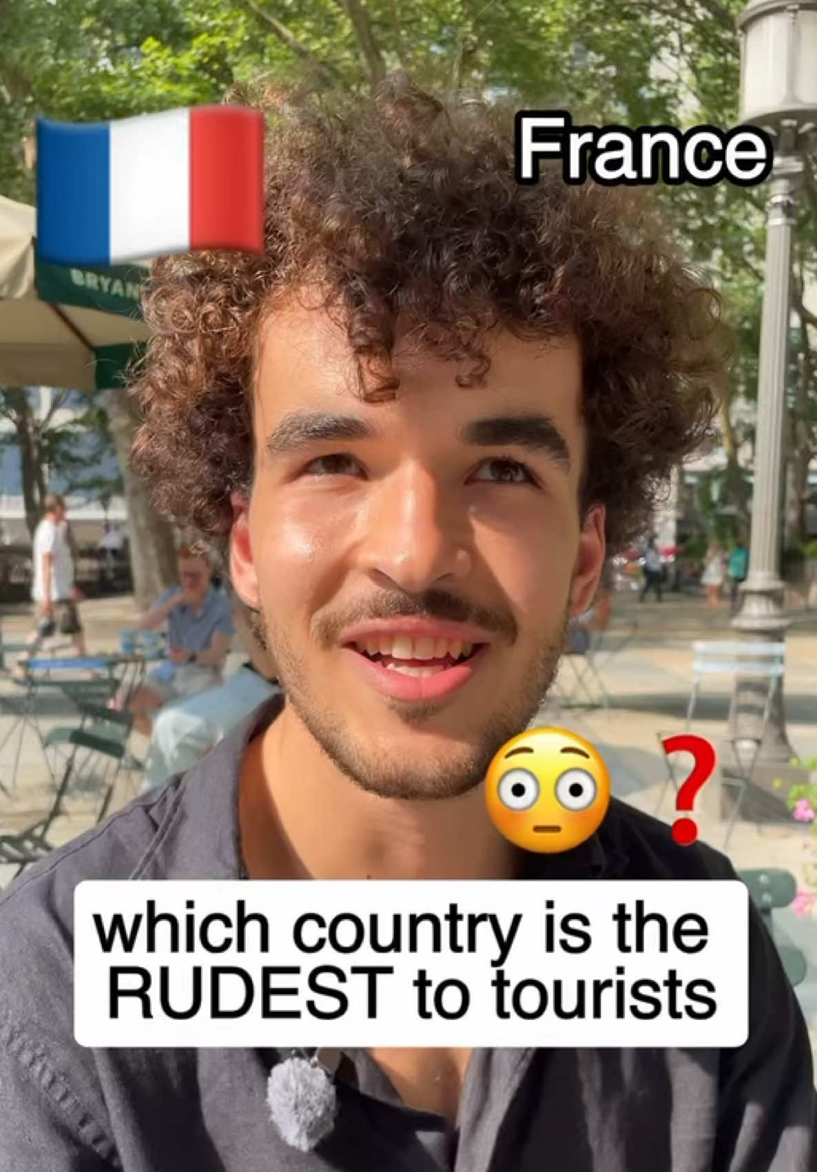 #streetinterview which country is the rudest to tourists #humor #humortiktok #funnyvideos #world #opinion #interview #fypシ゚viral 