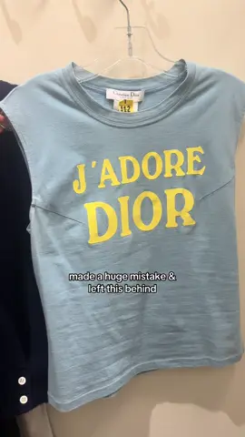 For $65??? #dior #jadoredior #thrift 