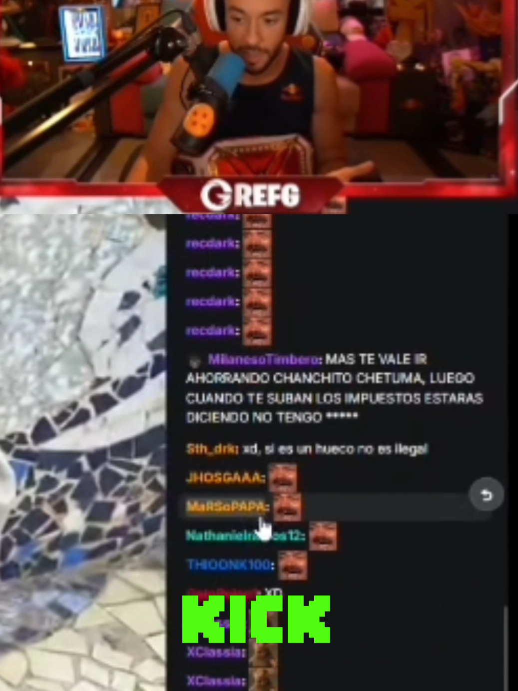 Thegrefg se va a kick? #thegrefg #lacobra #davooxeneize #parati #foryoupage 