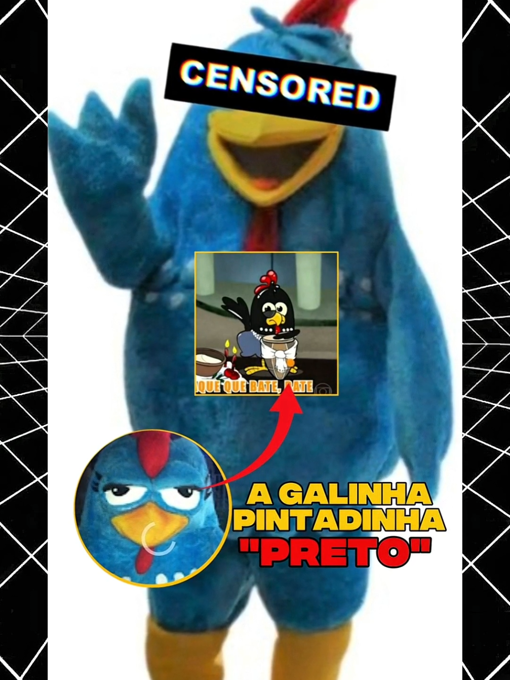 Explicando o iceberg dos significados dos personagens da galinha pintadinha #teorias #mistérios #galinhapintadinha