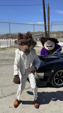 Mr. Wolf's got the moves 🕺 Check out The Bad Guys 2 Mr. Shark Dance CapCut template at link in bio. #MrSharkDanceChallenge