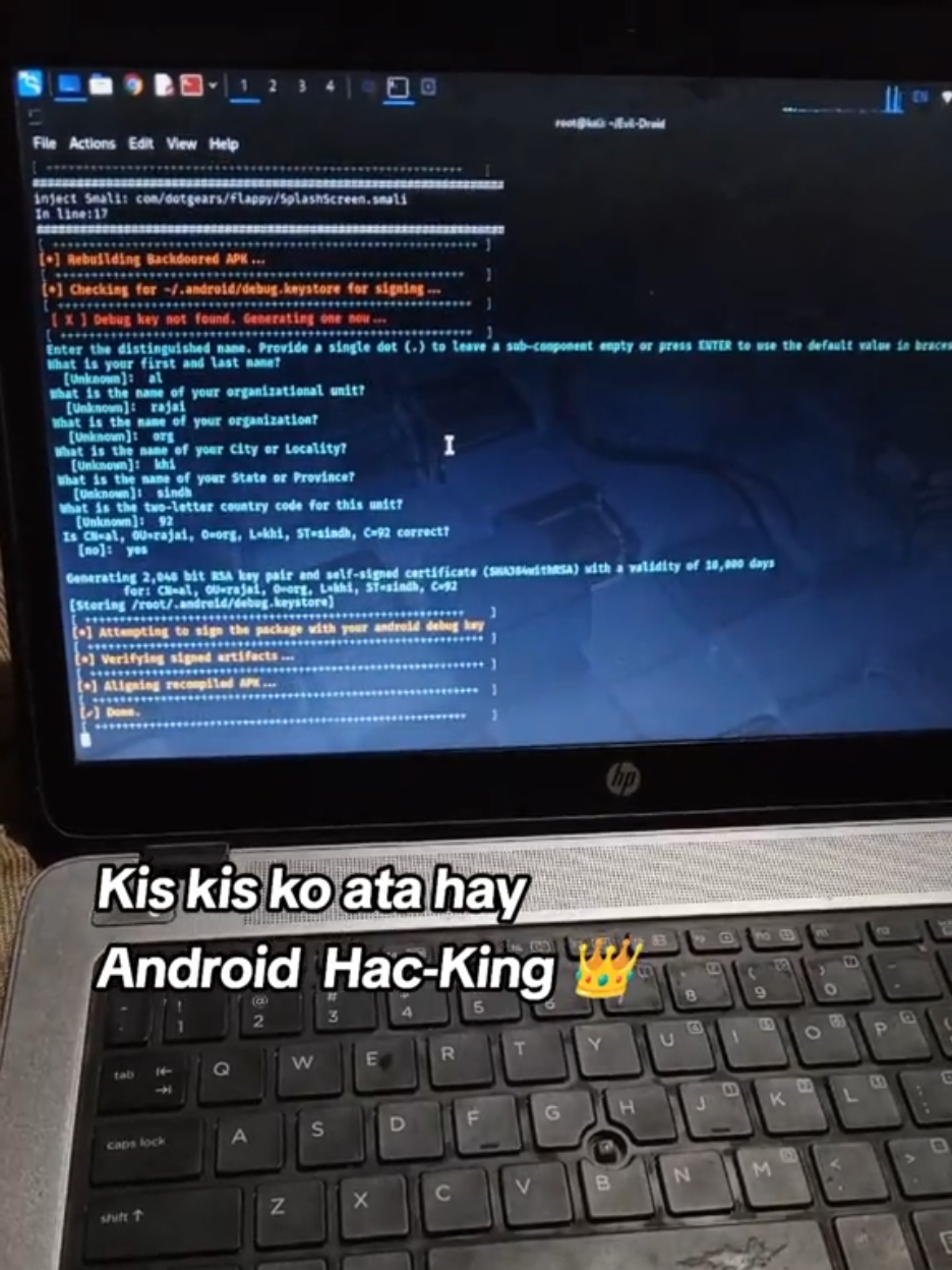 ati hay ya sikhau??? #kalilinux #linux #computerscience #cybersecurity #cybersecuritystudent #universitylife #universityhumour 