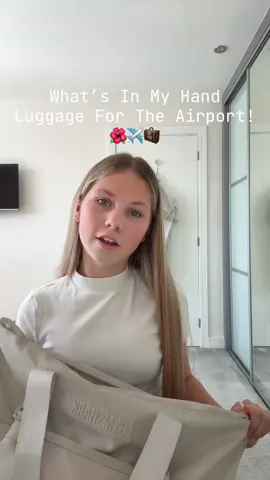 What’s In My Hand Luggage For The Airport! 🌺✈️🧳 #airport #luggage #handluggage #whatsinmybag #viral #zyxbca #fypシ゚ #fyp #teamworkmakesthedreamwork #teamwork  Stay tuned for lots of videos coming guys!