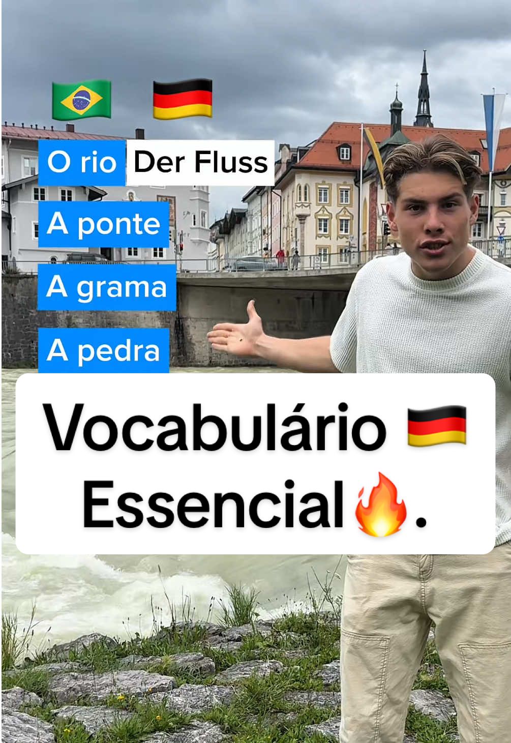 Vocabulário importante no lindo Bad Tölz🇩🇪❤️ Achou útil ? Comenta aí junto com a tradução 👇 #alemão #vocabulario #alemanha #aprenderalemao #natureza #deutsch #deutschland