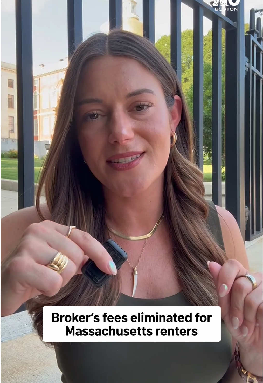 Lawmakers on Beacon Hill passed a budget bill that includes legislation to eliminate renter-paid broker fees.   #nbc10boston #massachusetts #rent #rentalproperty #apartment #news #video #fyp 