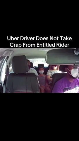 Uber Driver Does Not Take Crap From Entitled Rider #fyp #uber #uberride #lyft #uberdriver #lyftdriver #taxi #taxidriver #dashcam 