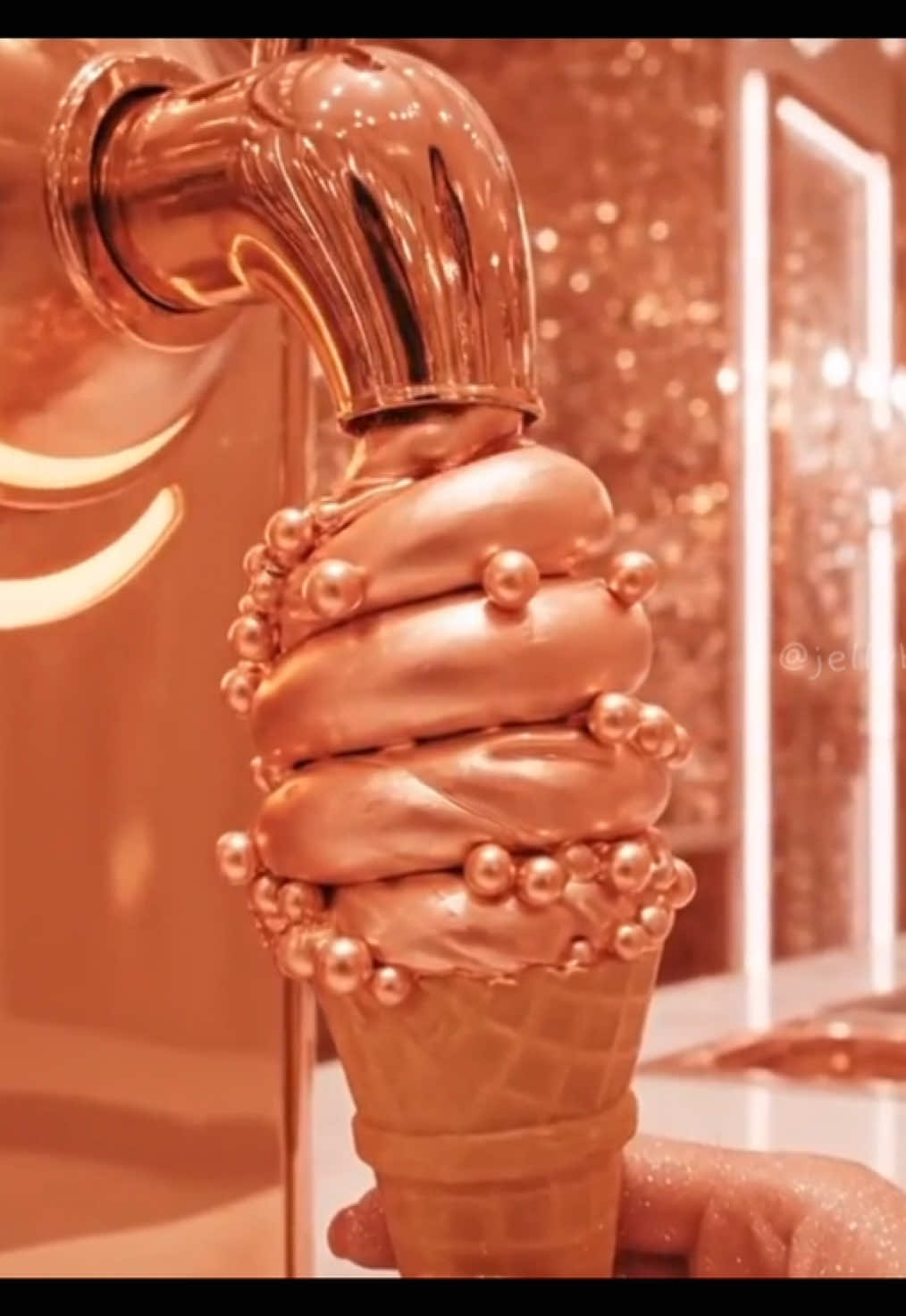 This Is Your Palace 👑 Choose Your Luxury Ice Cream. #asmr #aiasmr #surreal #oddlysatisfyingvideo #satisfying #aiwork #gold #gem #luxury #icecream