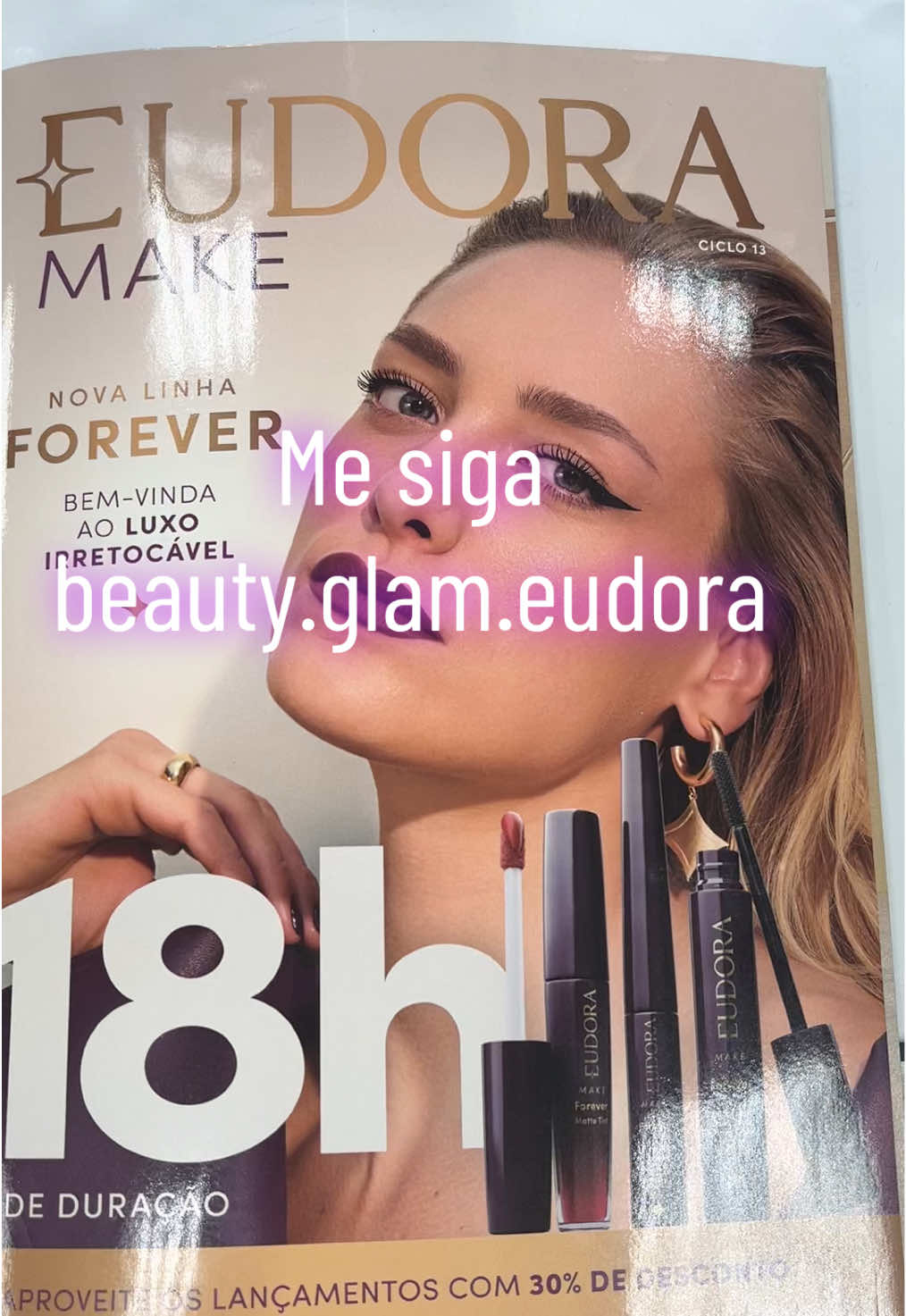 Ciclo 13 💜💜 Eudora 💜💜 #ciclo13eudora #spoiler #spoilereudoraciclo13 #makeeudora #linhaforevereudora 
