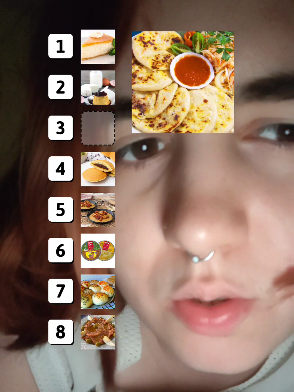La pupusa se ve deliciosa #ranking #filtros #eat #filter 