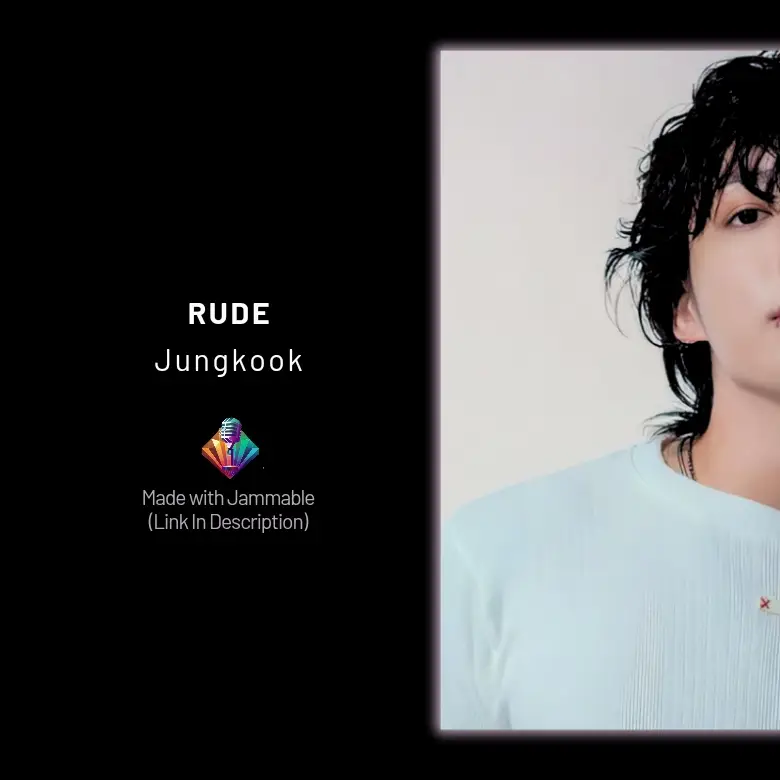 his voice really fits this song ♡ rude by magic jungkook cover #coverai #aicover #jungkook #kpopaixx 