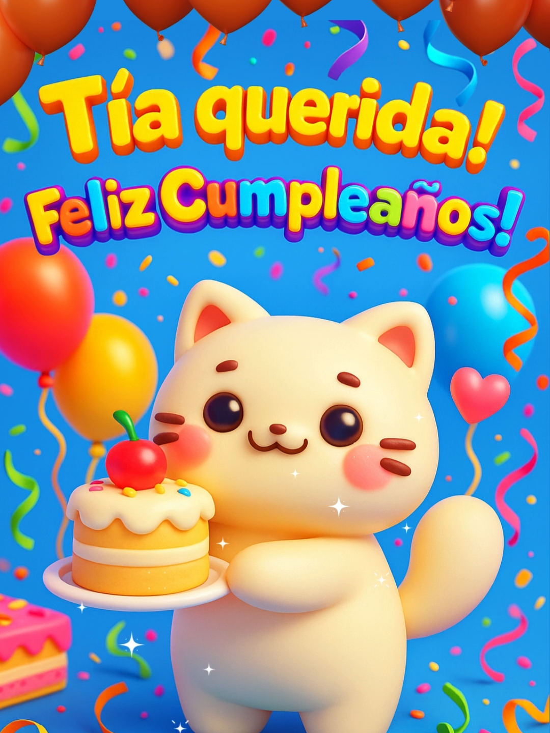 🎂 Feliz Cumpleaños Tia 🎉 #felizcumpleaños #cumpleaños #birthday