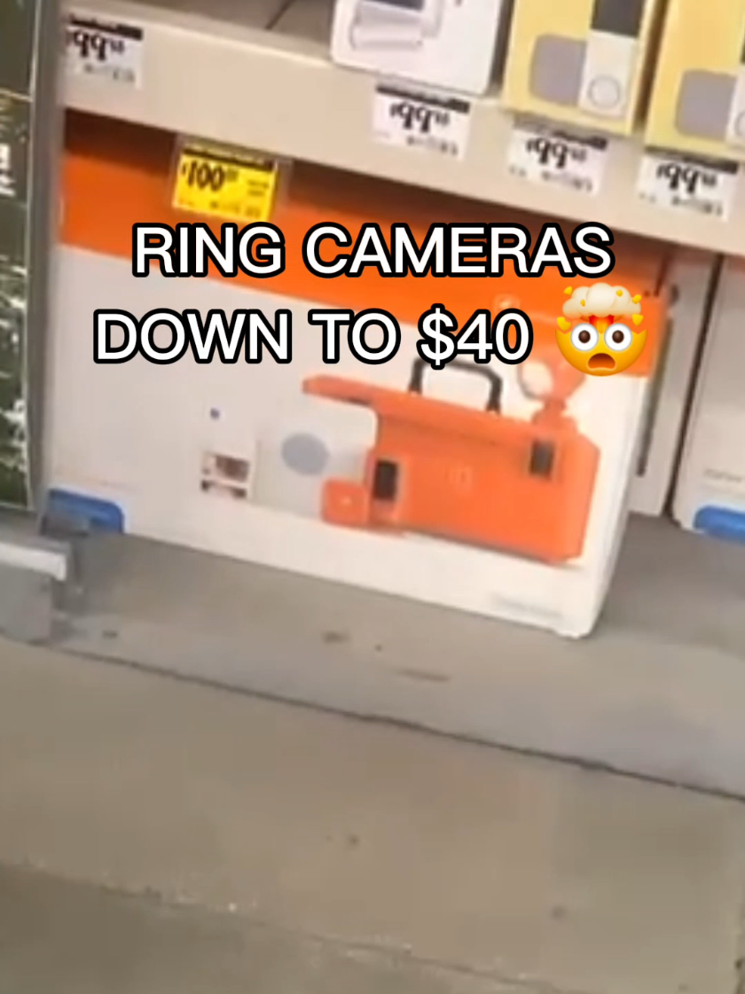 RING CAMERAS for $40?! 😱🔥 Home Depot is clearing out Ring Cameras and the real price is even lower than the sticker 👇 🟡 Clearance sticker says $100 💳 But at checkout? Only $40 each 🤯 Want more deals like this? 👇 Follow & comment “RING” to join the FREE clearance group and never miss a hidden markdown! #resell #reselling #hiddenclearance #homedepotclearance #deals #RingCamera #ticklesdealz 