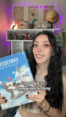 Jump into the whimsical world of @Obojima 🌱 thank you for the gift box!✨ Written for D&D 5e and offers a leisure fantasy lo-fi change of pace to your regular D&D campaign! #obojima #studioghibli #legendofzelda #breathofthewild #dndtiktok #ttrpgtok #dndtok #gifted 