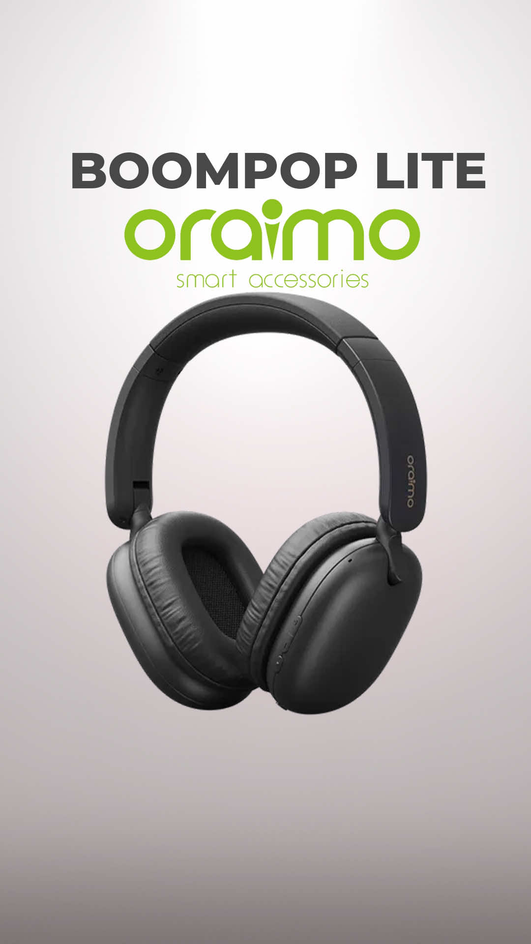 Découvrez le casque Bluetooth BOOMPOP LITE de @oraimo Côte d'Ivoire @oraimoabidjan 65h de musique, zéro latence #oraimo #tech #son #casque #abidjan225🇨🇮 #fyp 