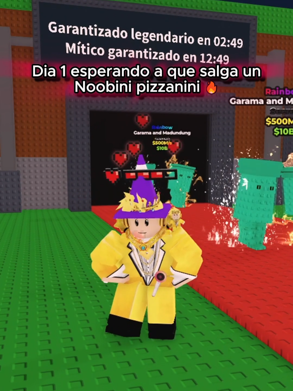 DIA 1 ESPERO A QUE SALGA UN NOOBINI PIZZANINI 💀 #rodny #roblox #robaunbrainrot #stealabrainrot #fyp 