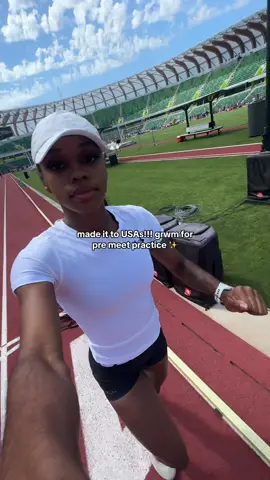 In Eugene wit it!! 🥳💃🏾✨ #fyp  #track #trackandfield #usatf #usatfchampionships 