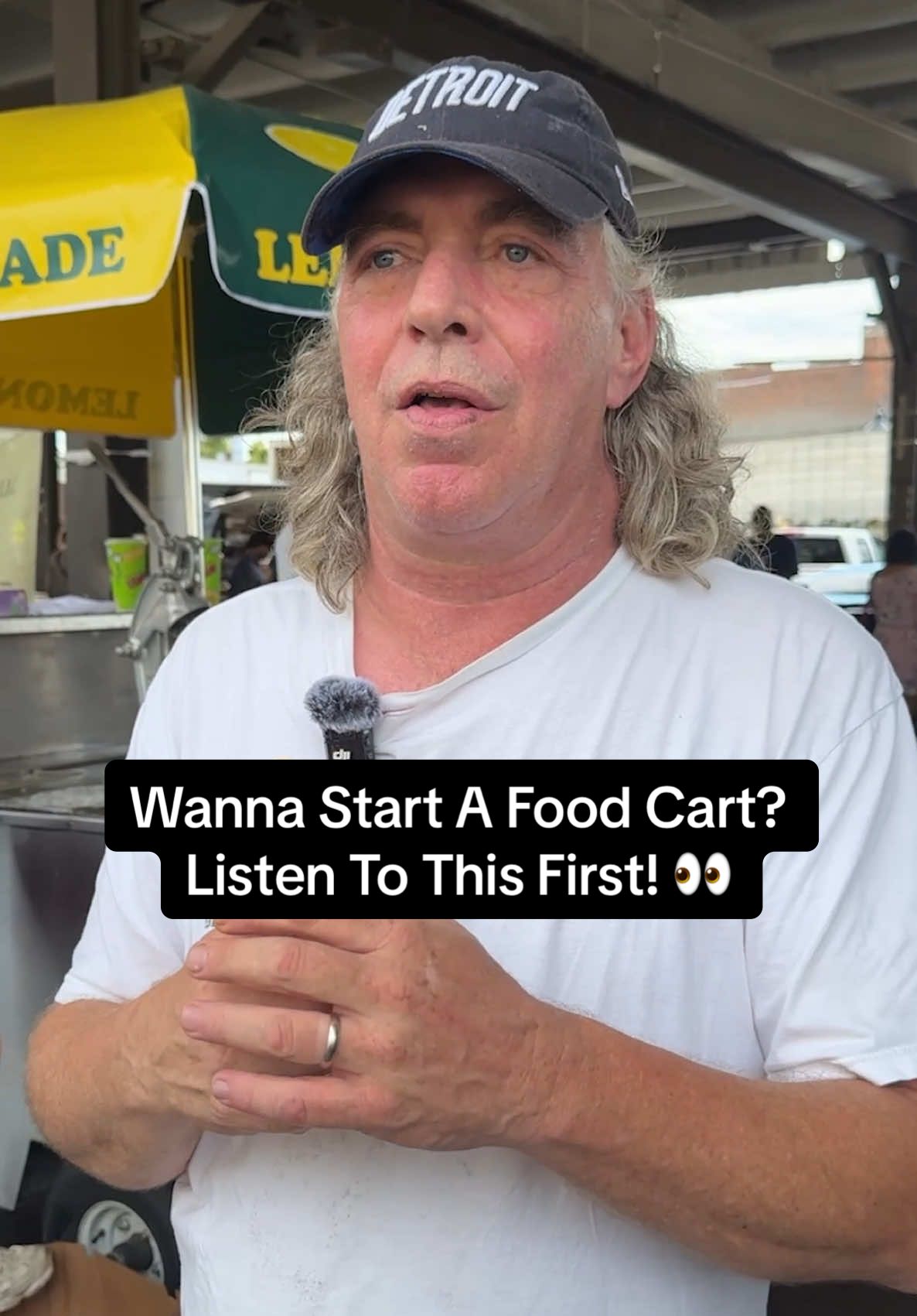 3 things you should know before you start a food or beverage cart 👀 Matt is the owner of Detroit Lemonade Co. and has been running a successful lemonade cart for over a decade!  #lemonadestand #startingabusiness 