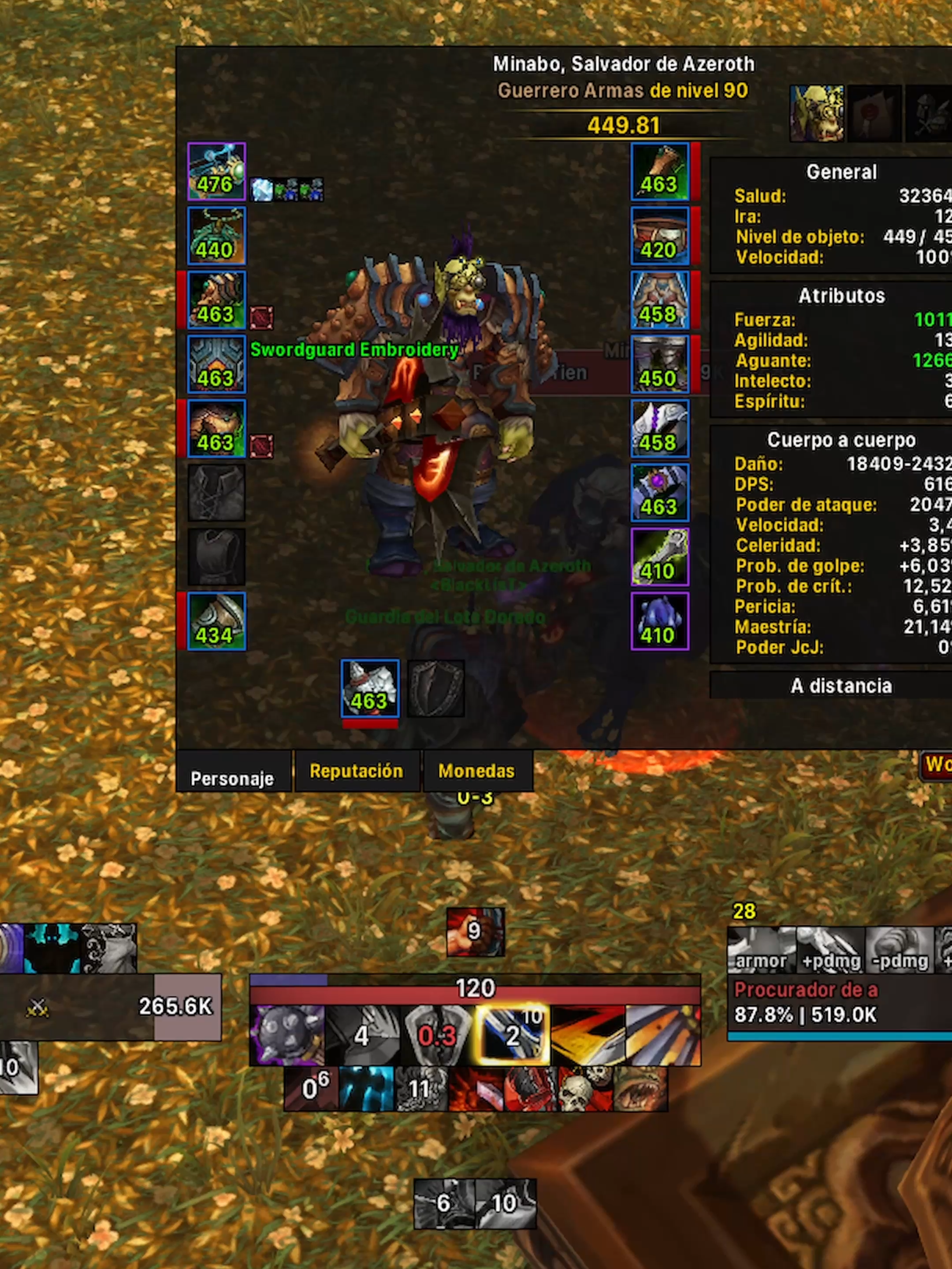 ESTE ES MI METODO DE PREPARACION ANTES DE RAIDEAR CON MI WARRIOR MINABO #worldofwarcraft #wowclassic #wotlk #nelarl #warrior #gamer #guiaswow #furywarior #WARRIOR #IcecrownCitadel #PVE #funny