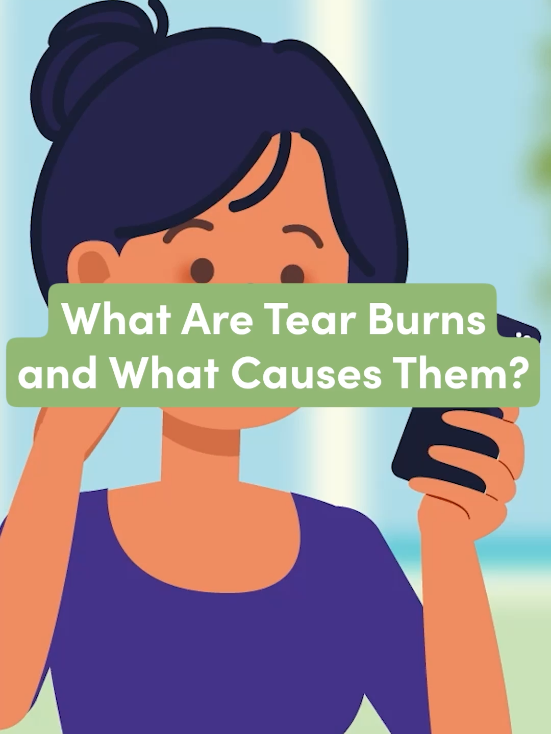 Those red, irritated eyes after a long cry? That's not just 