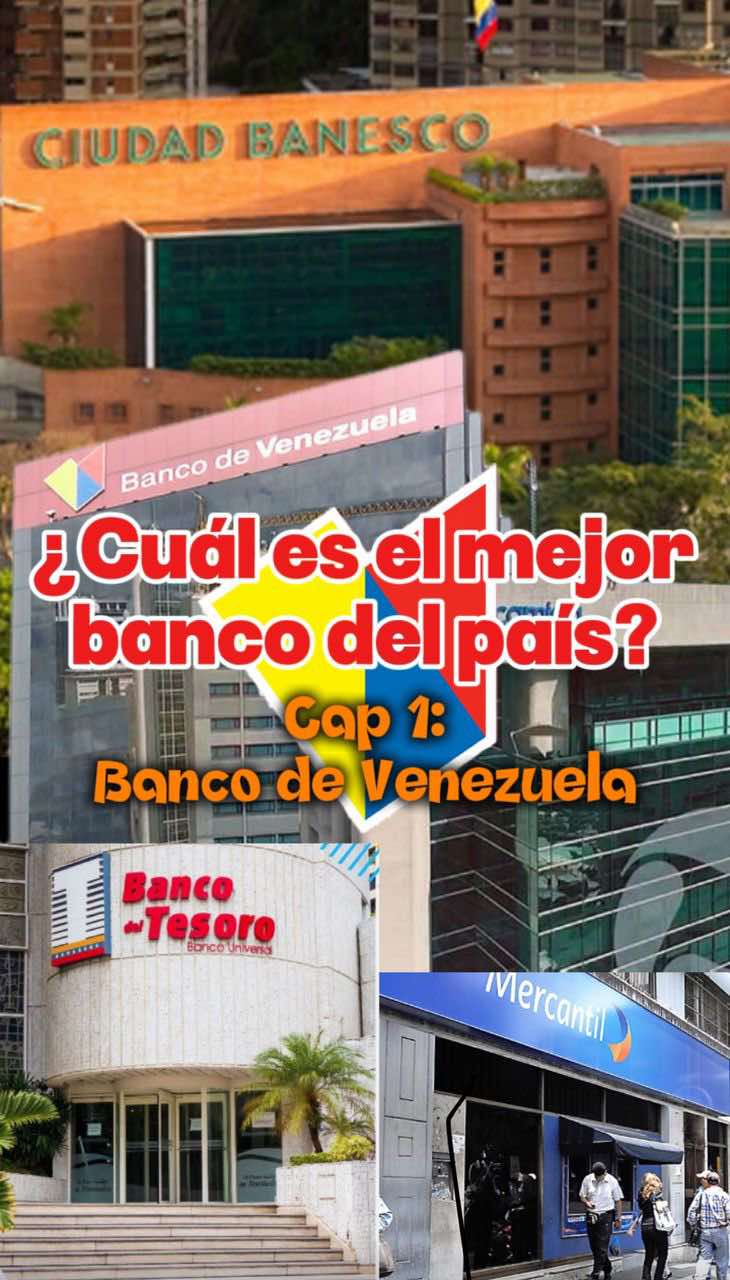 Vamos a analizar la plataforma digital, créditos, productos que ofrece y en materia de seguridad al Banco de Venezuela en busca del mejor banco del país.  #economia #finanzaspersonales #banco #bdv #ranking #review #creditos 