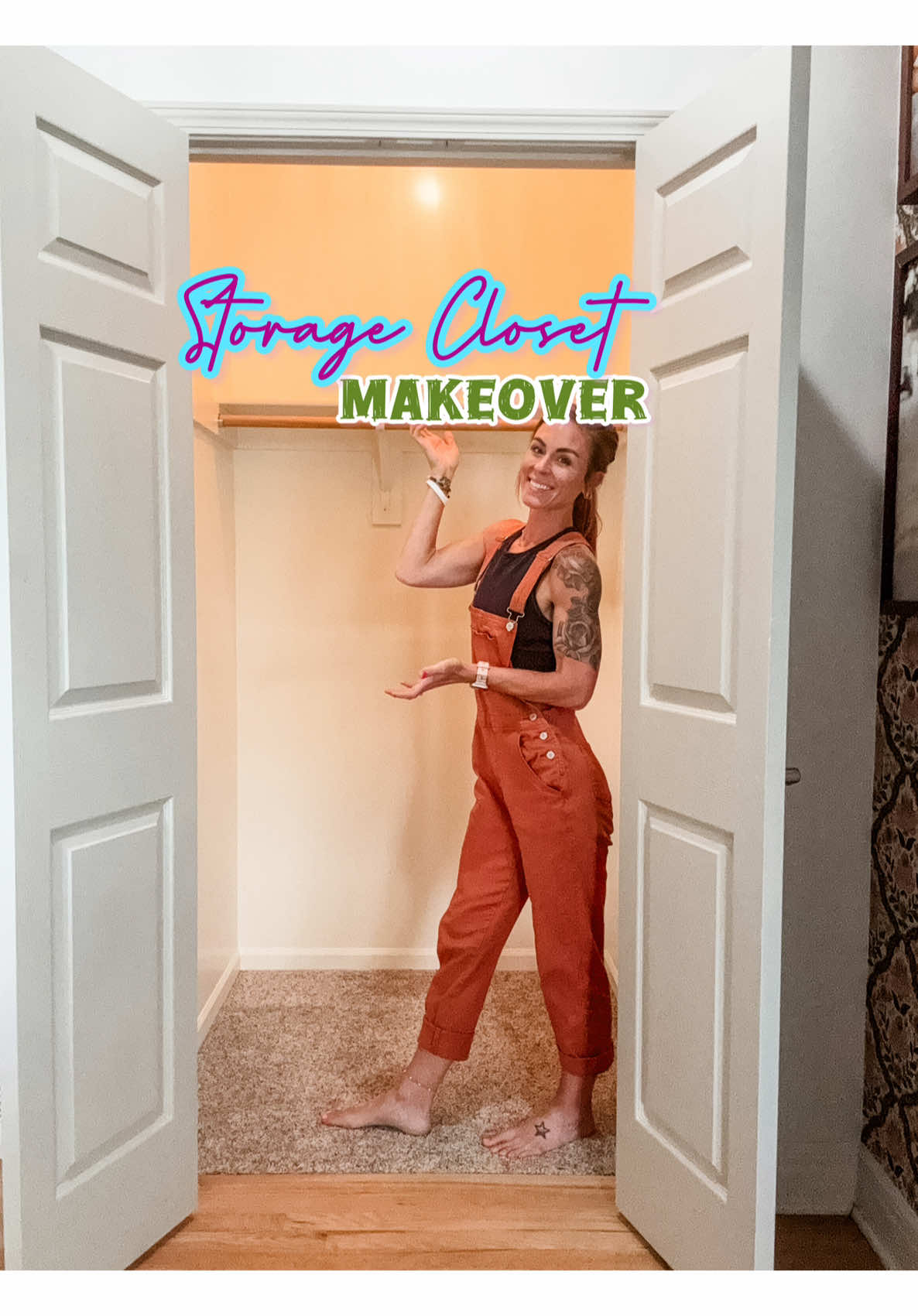 Loading…next room makeover! 🙌🏼 The cutest storage closet you’ll ever see 🤪 kidding, probably not but it definitely will be cute and functional! Stay tuned as this project is underway 👏🏼 . . Links to this makeover can be found on my website under “Storage Closet Makeover”: https://shopmy.us/homewithember . . #homeimprovement #diymom #updateyourhome #housetohome #homeupdates #diyhome #diyhomeprojects #budgetfriendly #wallblush #wallpaper #closettransformation