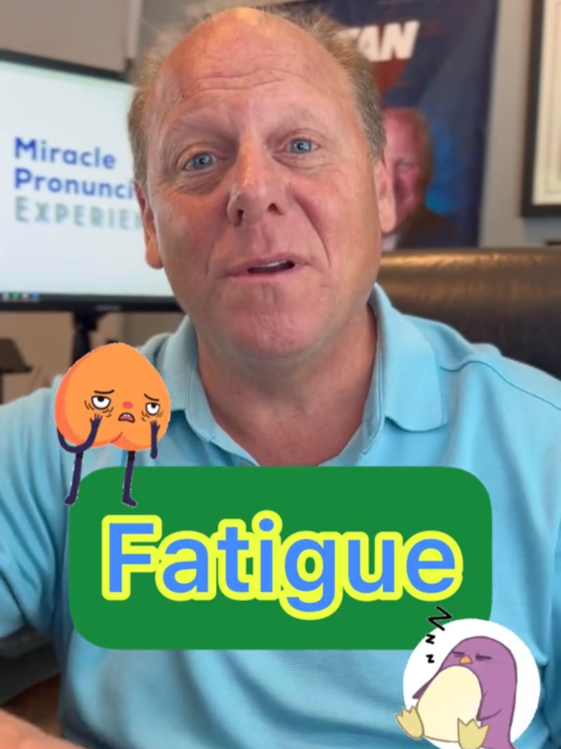How do you say Fatigue?  #fatigue #speakenglish #englishonline #esl #pronunciation #americanaccent