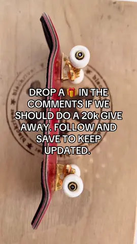 ROAD TO 20K GIVE AWAY? Could do a complete set up or an obstacle or both for two people… what should I give away? #fingerboard #fingerboarding #fingerboardingclips #fingerboardingontiktok #skateboard #Skateboarding #blackriver #blackriverramps #blackrivertrucks #toy #toys #hobby #collection #collector #fyp #fypシ 