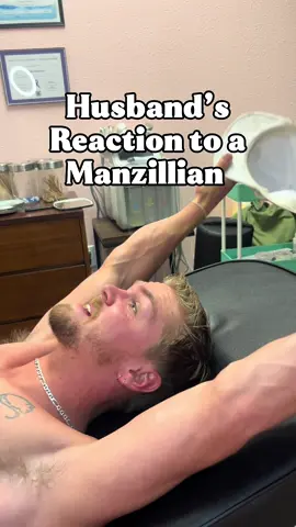 Manzillian reaction #waxreaction #manzilianwax #waxing #waxingtiktok #esthetician #soloesthetician #EstheticsByTrist