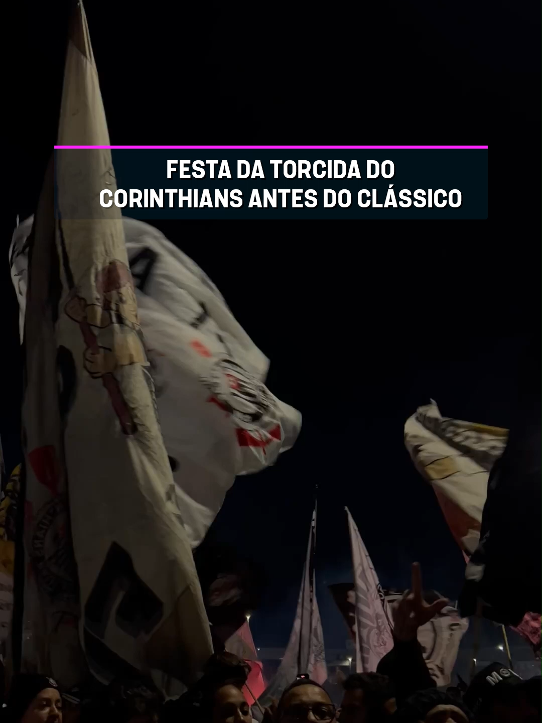QUE RECEPÇÃO! 🔥 A torcida do Corinthians recepcionou o ônibus dos jogadores desse jeito antes de enfrentar o Palmeiras ⚽ #CopaBetanoDoBrasil #FutebolBrasileiro Crédito: Corinthians #futebol #foryoupage #tiktokfutebol #corinthians