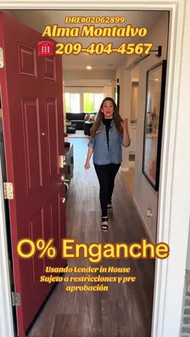 🎉 ¿Sabías que puedes comprar casa en Patterson con $0 de enganche? 😱 Y lo mejor… ¡con un enganche  que puede ser PERDONADO! 🏡✨ Sí, como lo oyes… ¡puede que no tengas que devolverlo! 📍Disponible solo en ciertas casas y por tiempo limitado. Usando lender in house y restricciones pueden aplicar  💬 Escríbeme “CASA” y te explico cómo aplicar. 📲 ¡No dejes pasar esta oportunidad! #Pat#PattersonCAm#CompraCasas#CasaPropiao#0Downr#FirstTimeBuyerm#HomeSweetHomee#PrestamoPerdonablea#RealEstateTipse#AgenteInmobiliarioa#RealtorCalifornial#ValleCentralv#ViviendasasEnVenta             Alma Montalvo 🏠🙏🏠. Realtor en California 🇲🇽🇺🇸 DRE#02062899 ☎️+1 209-404-4567