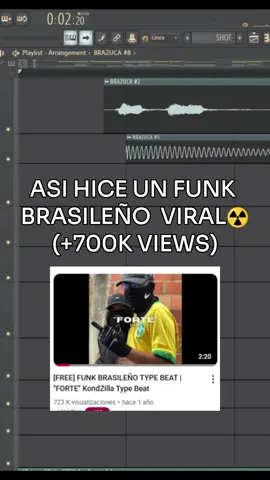 asi hice unos de los mejores beat brazuca #funk #brazilianfunk #brazilianphonk #flstudio #funkbrasil #brazilianfunk #flstudio
