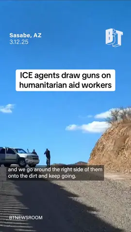 “We’re being chased by guys with guns . . . They acted like vigilantes. They were dressed like vigilantes.” Plainclothes Homeland Security Investigators pointed their guns at local humanitarian aid workers in Sasabe, AZ along the U.S.-Mexico border. When the workers told Border Patrol they were being chased by what they thought were vigilantes, they were detained at gunpoint.