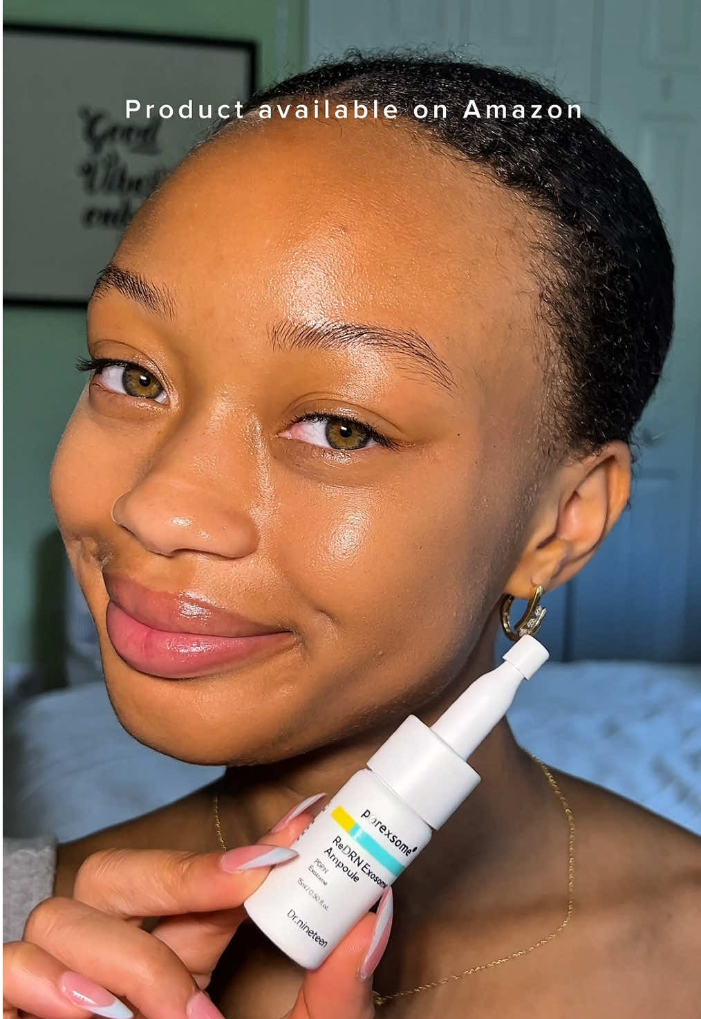 Concealer Comparison using @dr.nineteen_official ReDRN Exosome Ampoule 🤩 Beautiful Results!! 🥰 #drnineteen #biomepdrn #pdrnserum #veganbeauty #koreanskincare