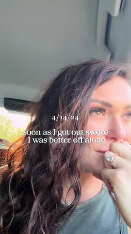 I barely remember this girl in an uber to the airport who finally broke. I truly thought I was better off alone. Finally ready to share my “then you happened” ❤️‍🩹  #Timeformyself #thenyouhappened #countrymusic #HealingJourney #thenandnow 
